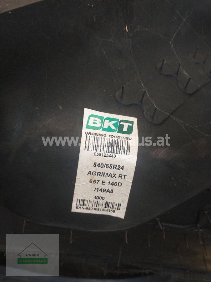 Rad del tipo BKT AGRIMAX RT657 540/65R24, Neumaschine en Aschbach (Imagen 3)