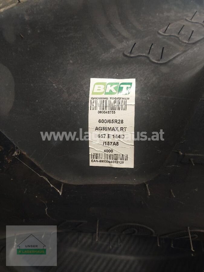 Rad des Typs BKT AGRIMAX RT657 600/65R28, Neumaschine in Aschbach (Bild 4)