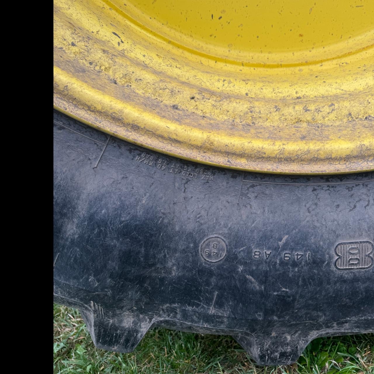 Rad van het type Firestone 460/85 R38 und 420/70 R 28 auf John Deere Felge, Gebrauchtmaschine in Könnern (Foto 5)