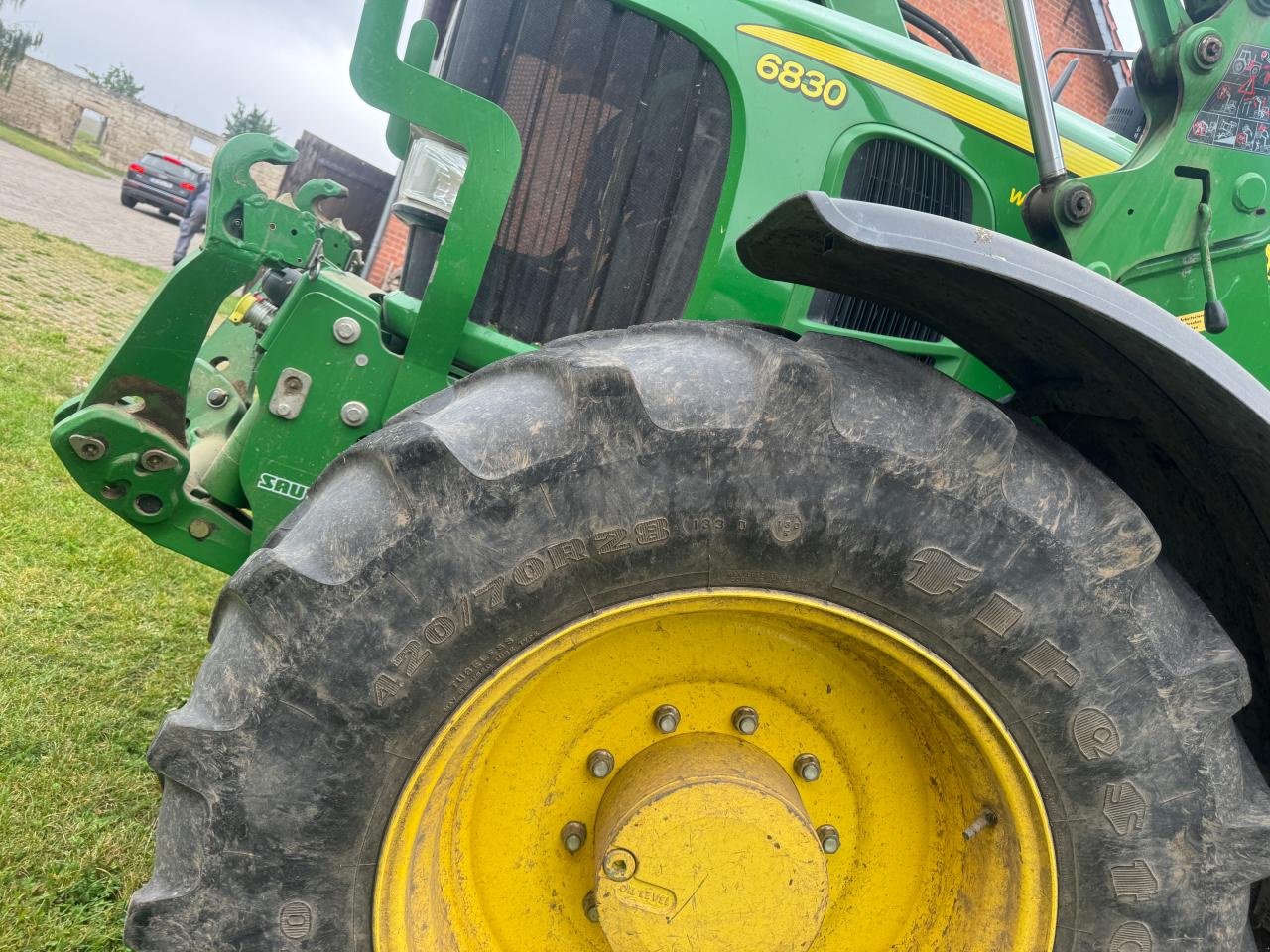 Rad типа Firestone 460/85 R38 und 420/70 R 28 auf John Deere Felge, Gebrauchtmaschine в Könnern (Фотография 11)