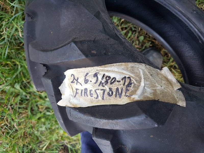 Rad tip Firestone 6.5/80-12 Reifen, Gebrauchtmaschine in Chur (Poză 3)