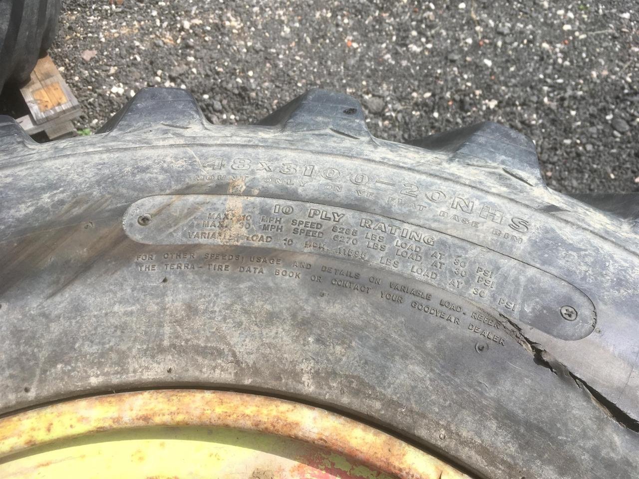 Rad от тип GoodYear 48x3100-20NHS x2, Gebrauchtmaschine в Zweibrücken (Снимка 8)