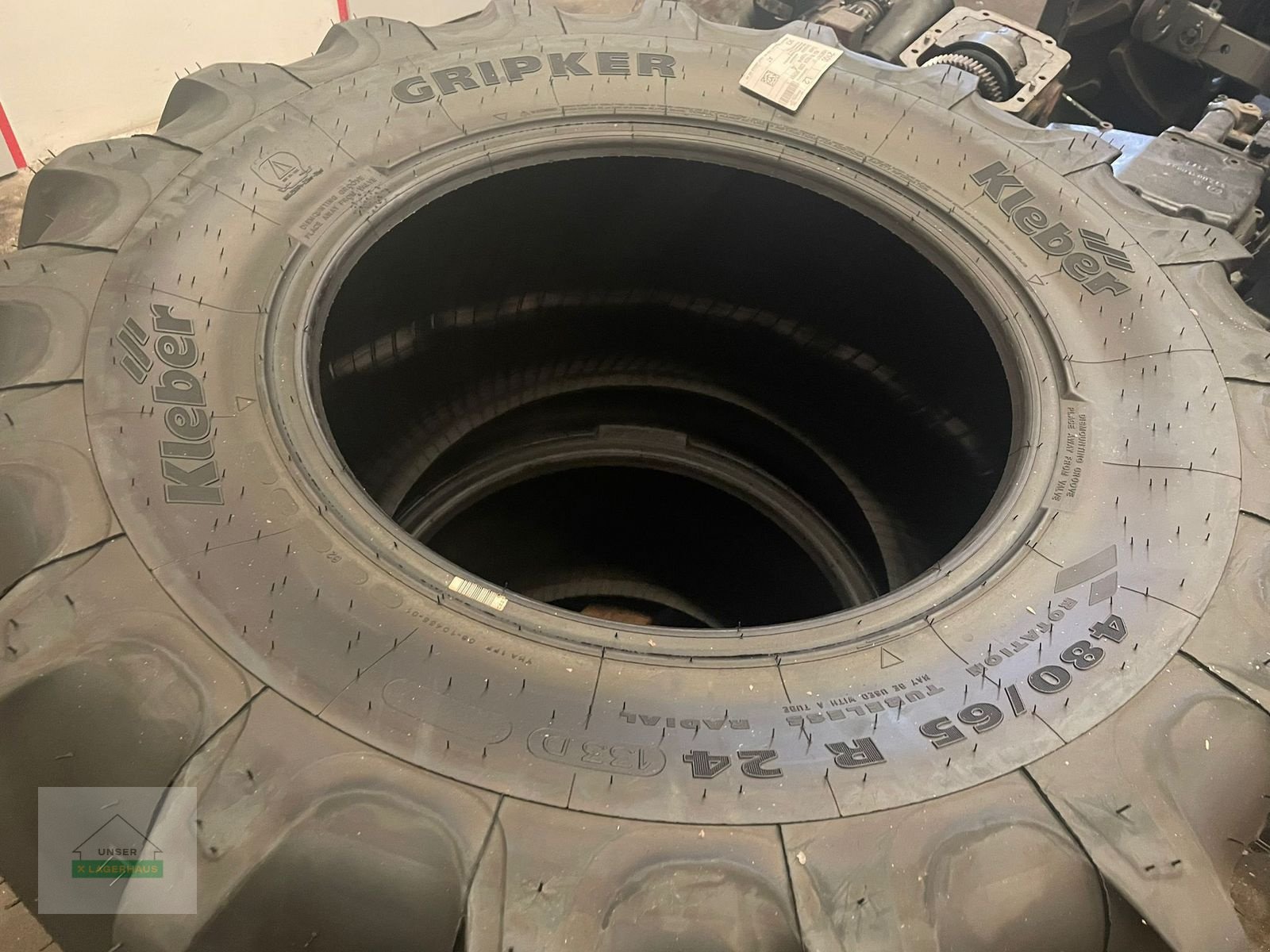 Rad des Typs Kleber Gripker 480/65R24, Neumaschine in Mattersburg (Bild 2)