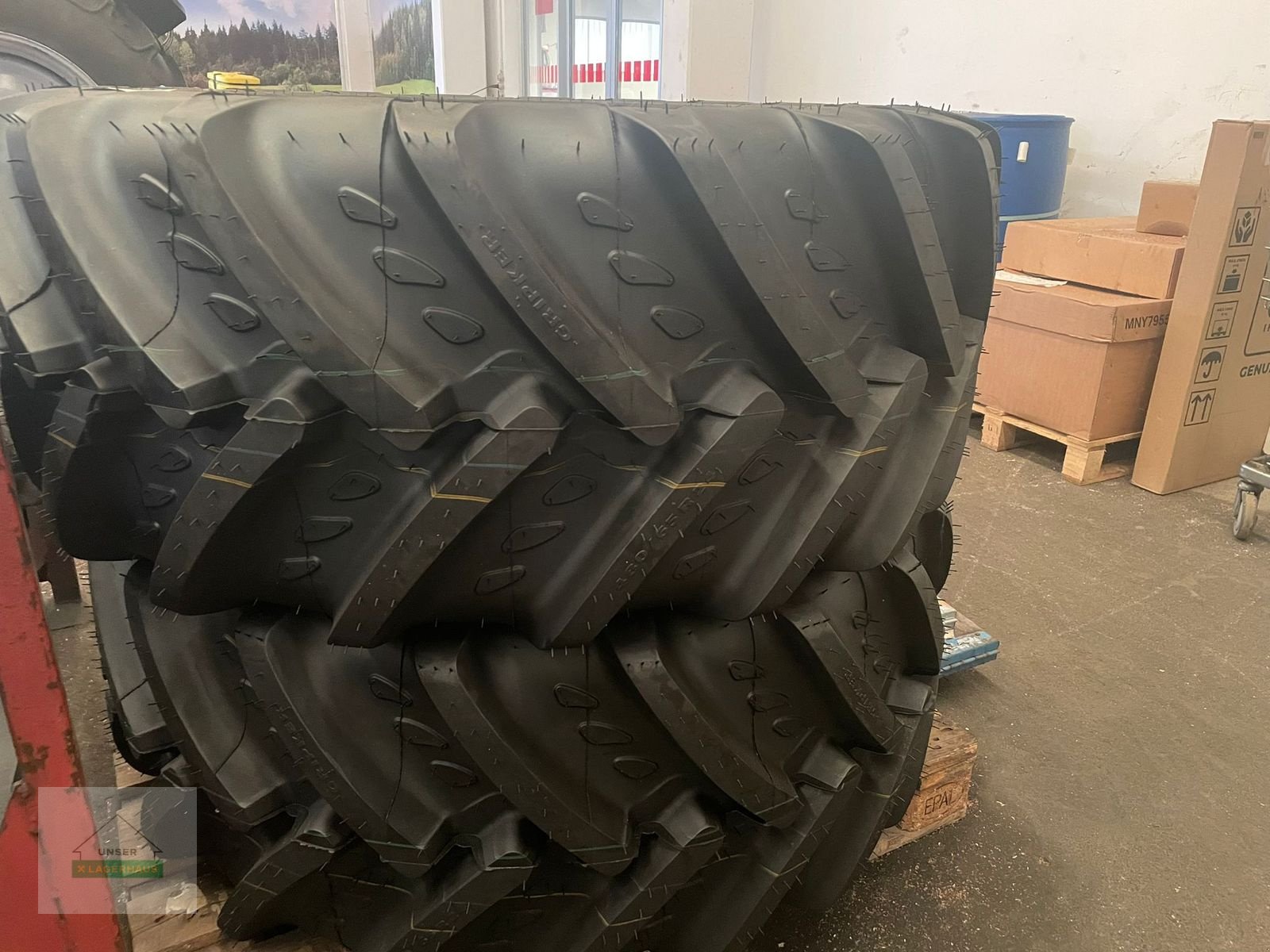 Rad des Typs Kleber Gripker 480/65R24, Neumaschine in Mattersburg (Bild 4)