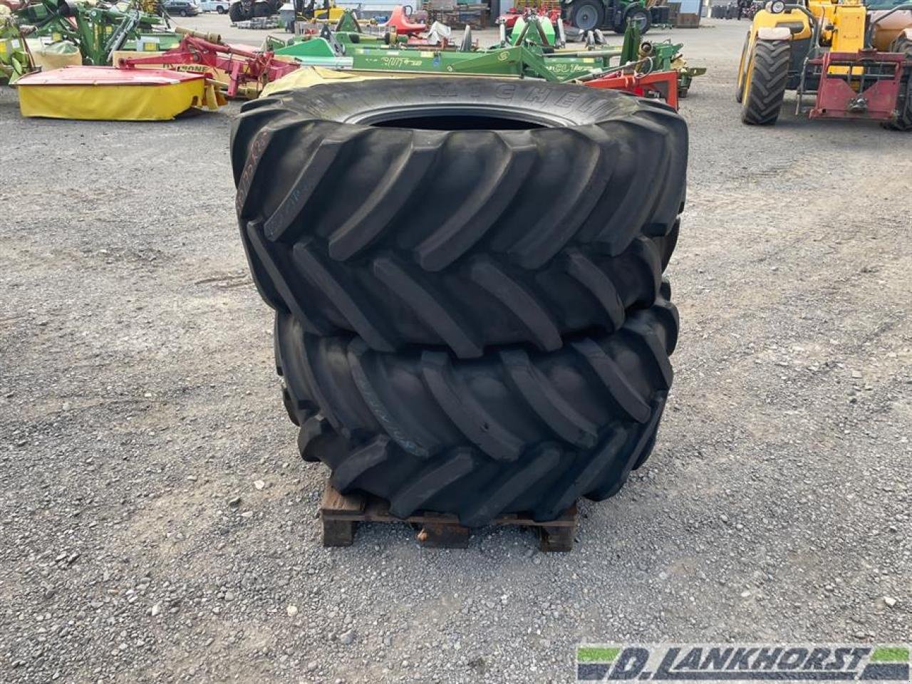 Rad du type Michelin 2x 580/70 R26 70%, Neumaschine en Neuenhaus (Photo 1)