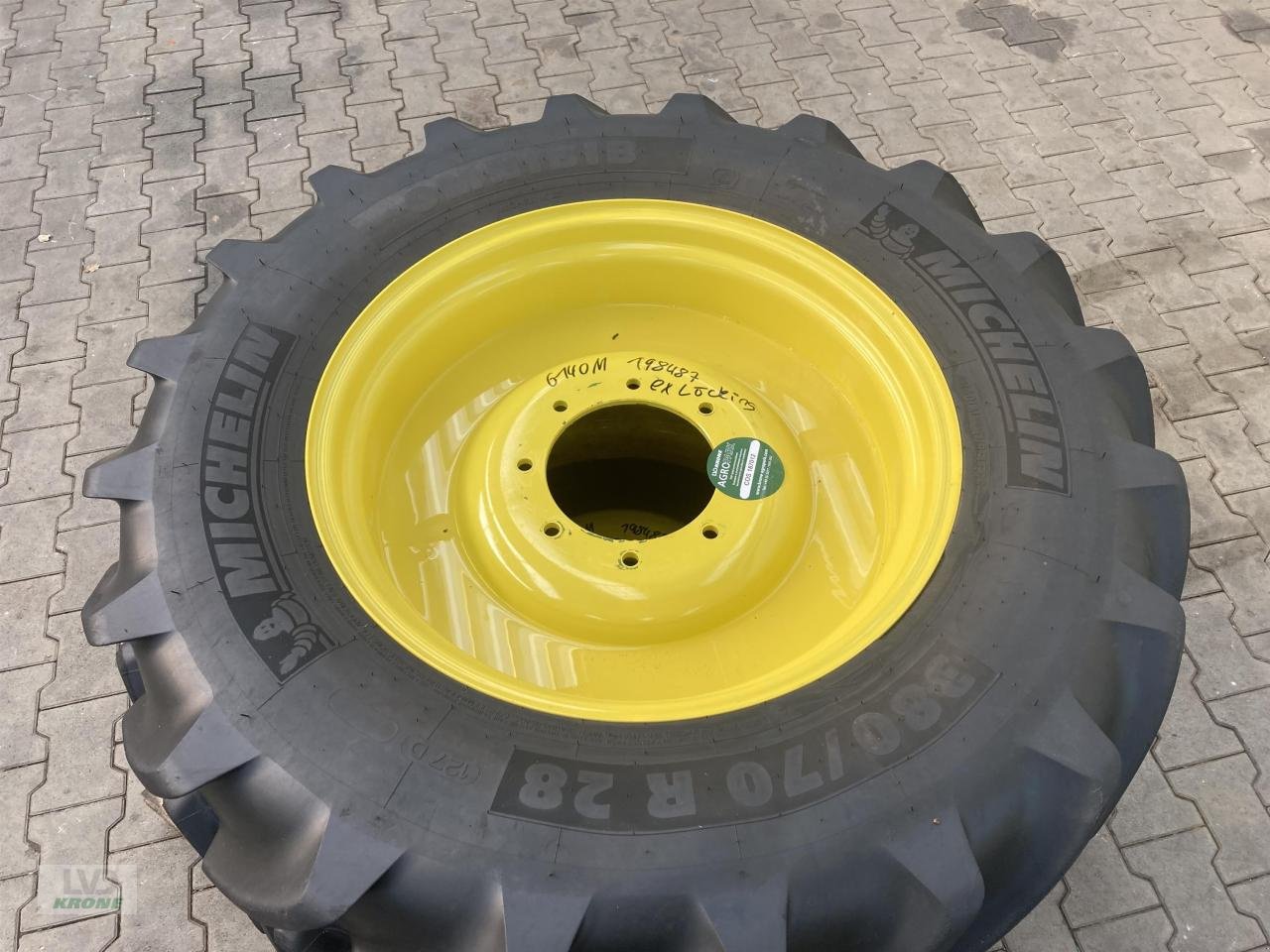 Rad des Typs Michelin 380/70R28, Gebrauchtmaschine in Spelle (Bild 2)