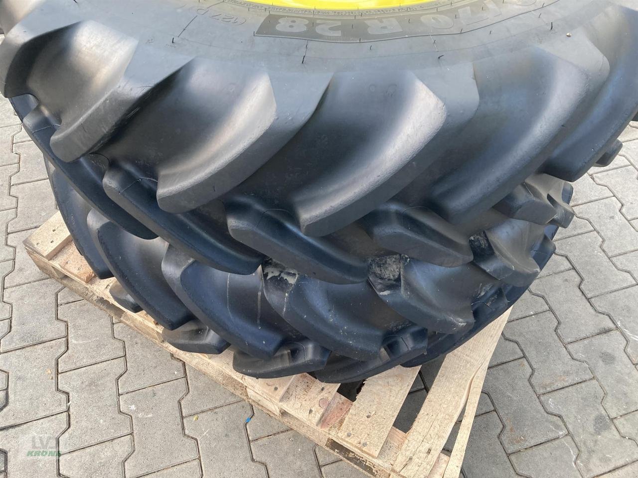 Rad del tipo Michelin 380/70R28, Gebrauchtmaschine In Alt-Mölln (Immagine 3)