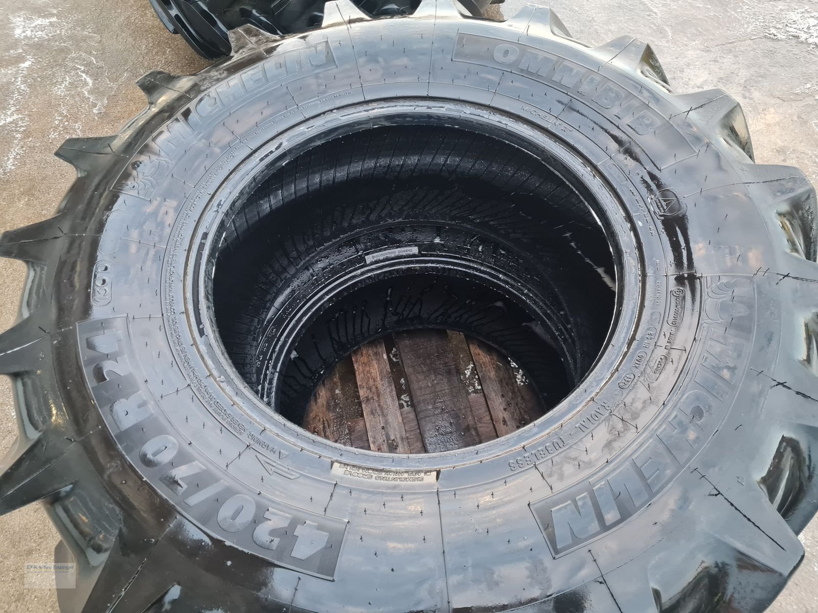 Rad des Typs Michelin 420/70R24 Omnibib, Gebrauchtmaschine in Ainring (Bild 3)