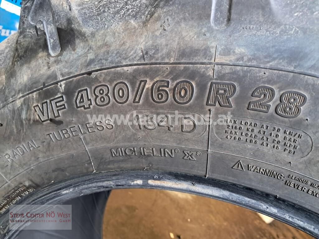 Rad типа Michelin 480/60R28 XEOBIB PRIVAT, Gebrauchtmaschine в Purgstall (Фотография 2)