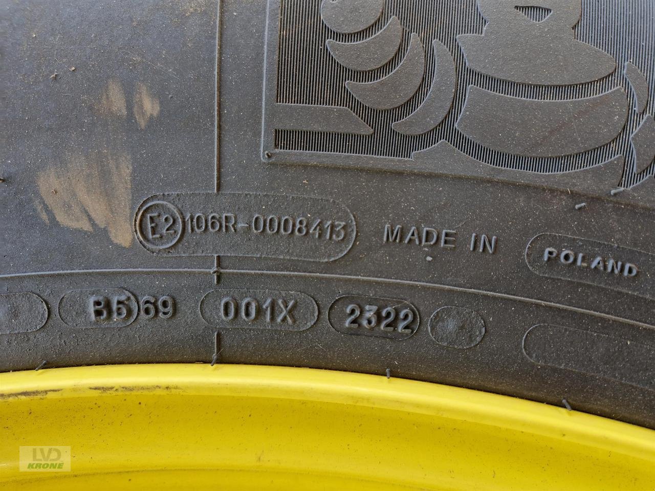 Rad типа Michelin 480/70R38, Gebrauchtmaschine в Spelle (Фотография 5)