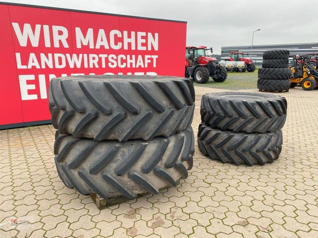 Rad Türe ait Michelin 540/65 R28 & 650/65 R38, Gebrauchtmaschine içinde Oyten (resim 1)