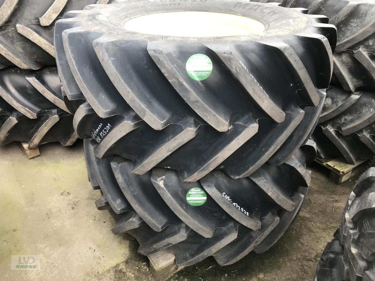 Rad typu Michelin 600/65R28, Gebrauchtmaschine w Alt-Mölln (Zdjęcie 1)