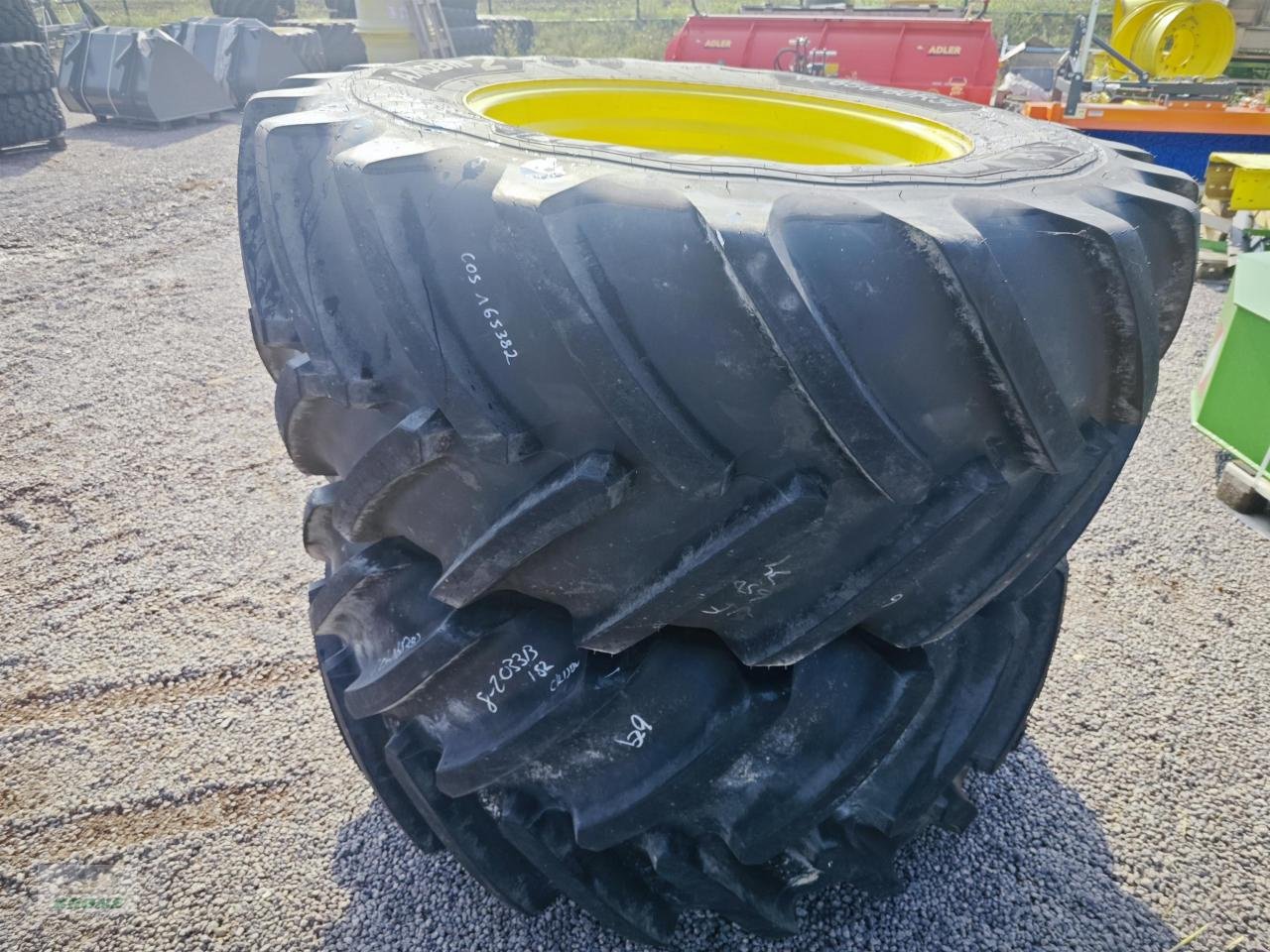 Rad Türe ait Michelin 650/60R34 VF, Gebrauchtmaschine içinde Zorbau (resim 1)