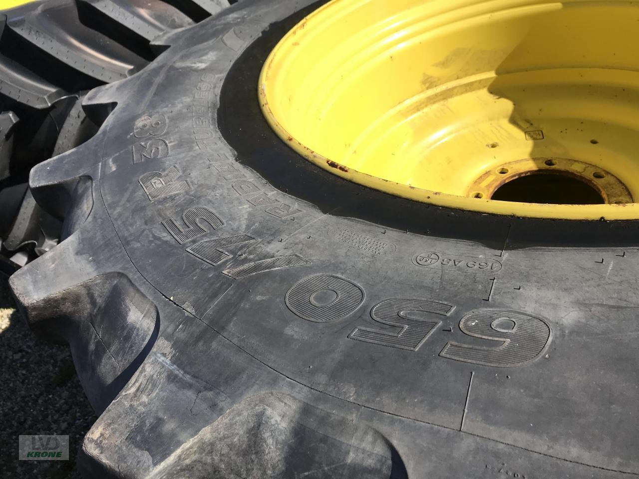 Rad typu Michelin 650/75R38, Gebrauchtmaschine w Alt-Mölln (Zdjęcie 5)