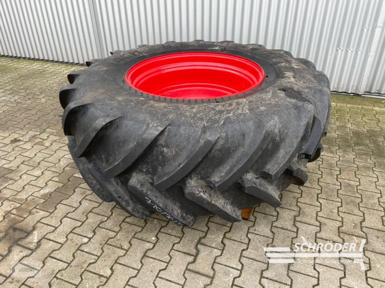 Rad Türe ait Michelin 710/70 R 38, Gebrauchtmaschine içinde Wildeshausen (resim 1)