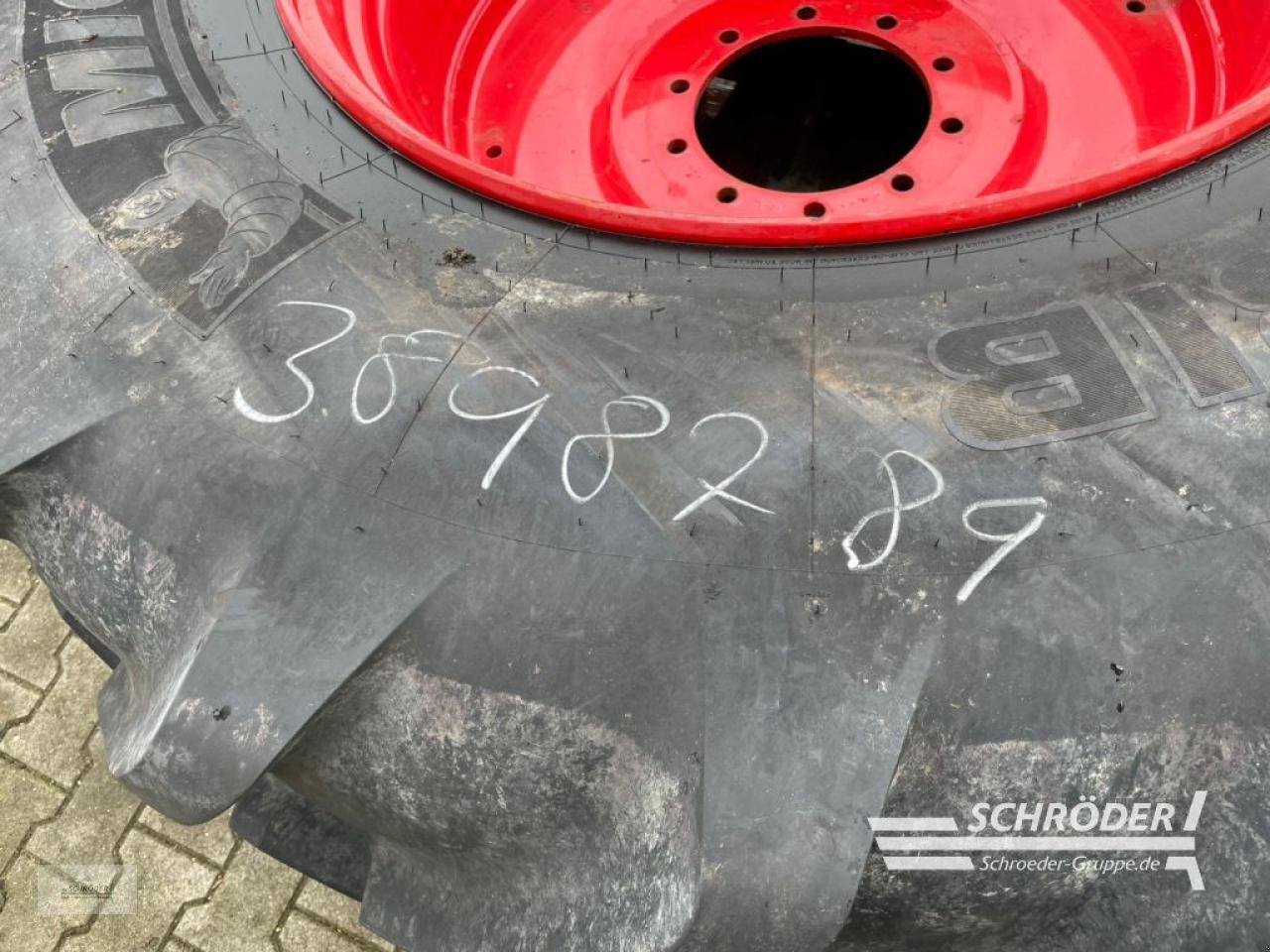 Rad Türe ait Michelin 710/70 R 38, Gebrauchtmaschine içinde Wildeshausen (resim 4)