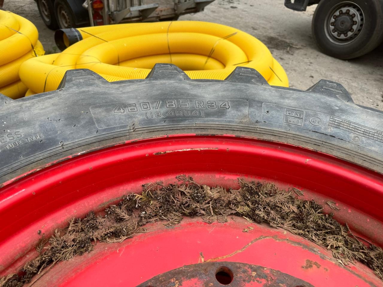 Rad tip Michelin Pflegebereifung für 9er Fendt 480/80 R50 & 460/85 R34, Gebrauchtmaschine in Könnern (Poză 7)