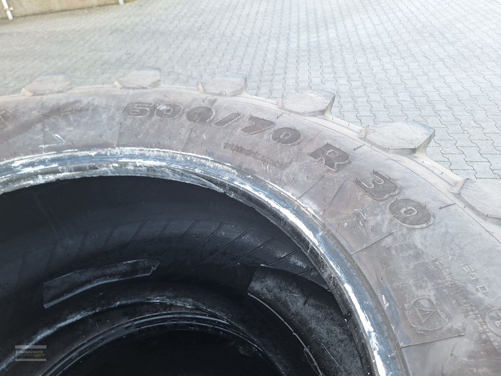 Rad des Typs Michelin Trelleborg 600/70R30 Reifen, Vorführmaschine in Aurolzmünster (Bild 10)