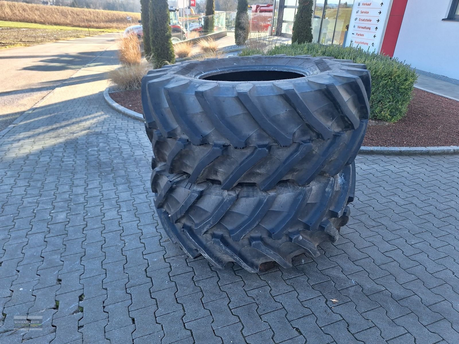 Rad des Typs Michelin Trelleborg 600/70R30 Reifen, Vorführmaschine in Aurolzmünster (Bild 8)