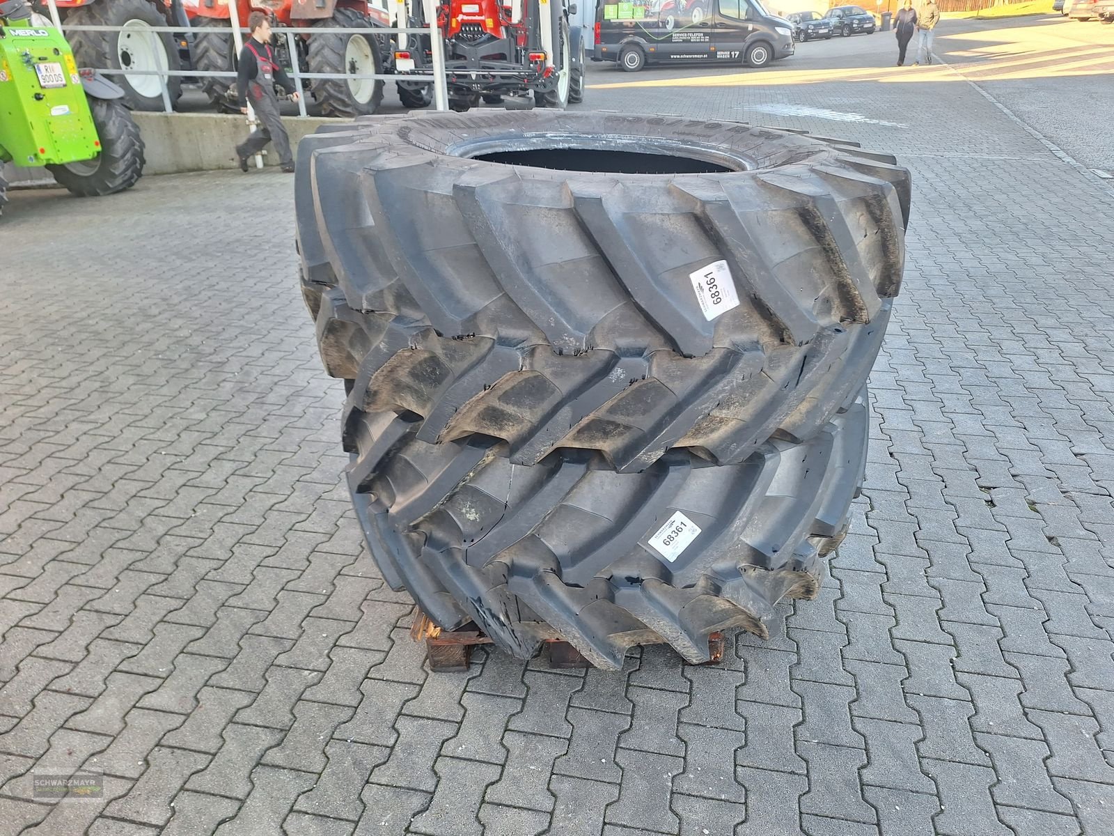 Rad des Typs Michelin Trelleborg 600/70R30 Reifen, Vorführmaschine in Aurolzmünster (Bild 3)