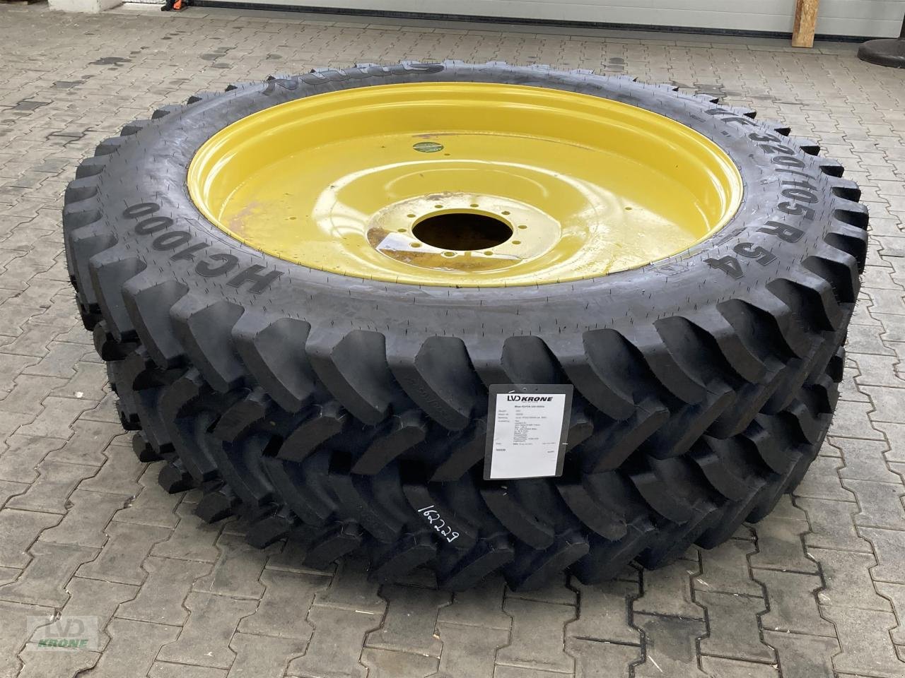 Rad Türe ait Mitas 320/105R54, Gebrauchtmaschine içinde Spelle (resim 1)