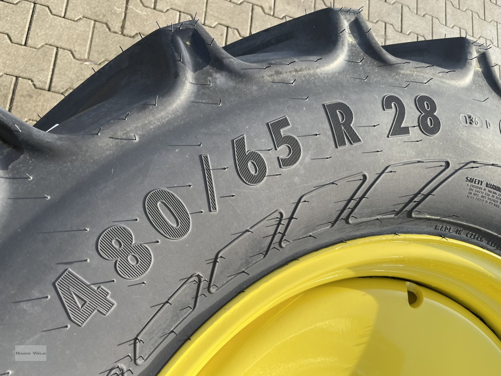 Rad tip Mitas 600/65 R38 + 480/65 R28, Neumaschine in Eching (Poză 2)