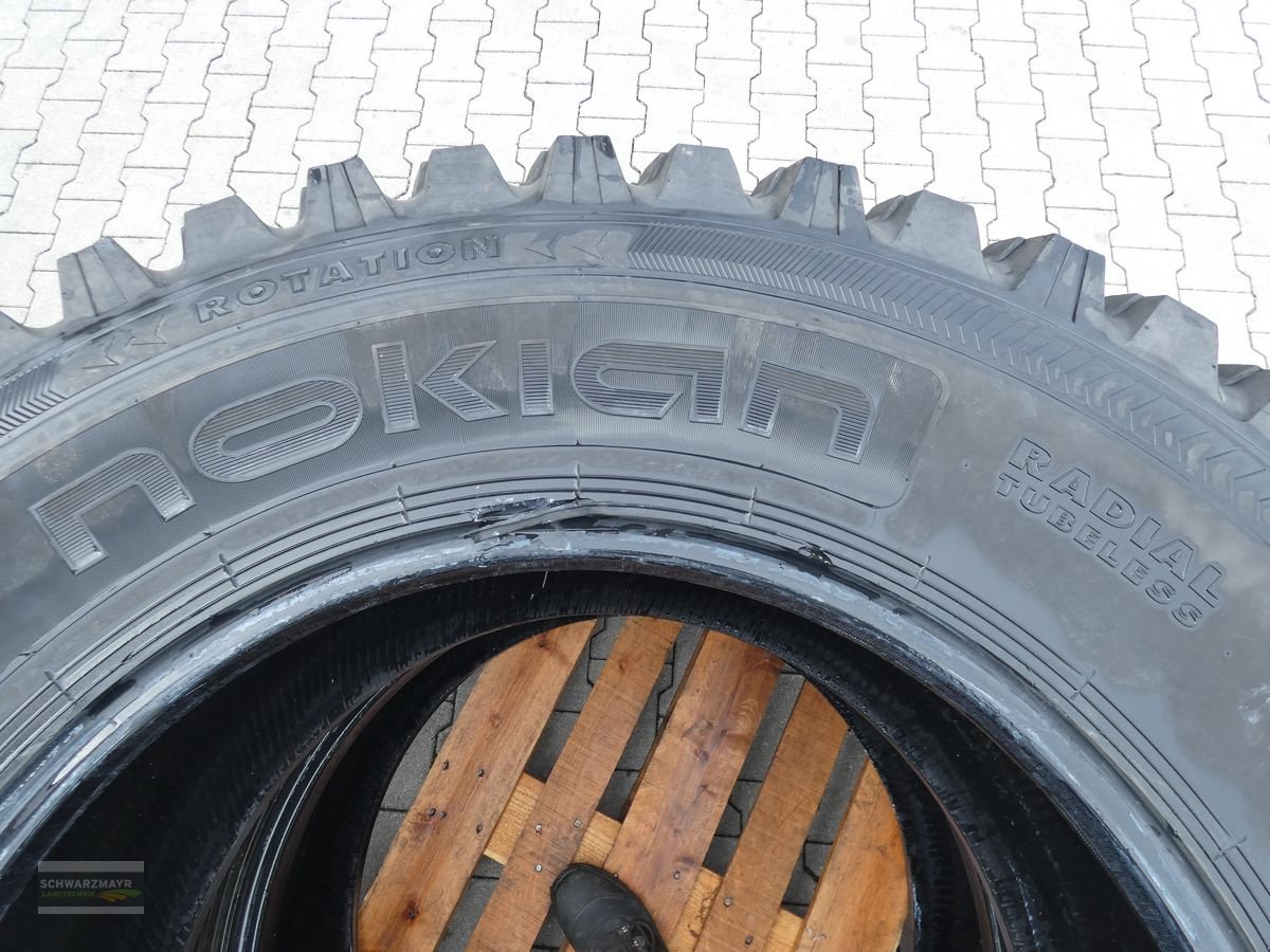 Rad Türe ait Nokian 400/80R24+480/80R34 Reifen, Gebrauchtmaschine içinde Aurolzmünster (resim 17)