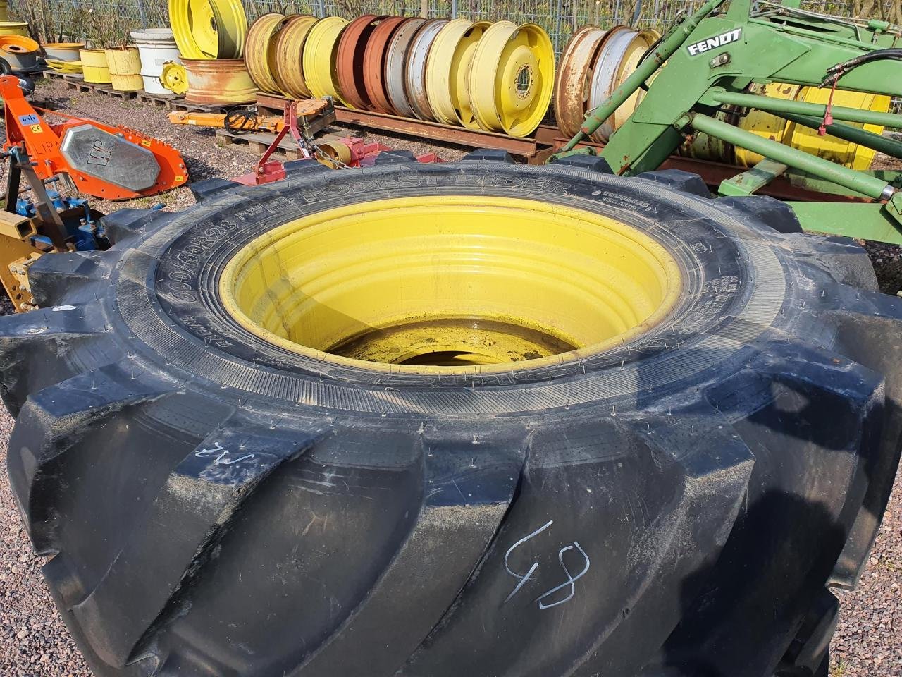 Rad a típus Nokian 600/60R28 x2, Gebrauchtmaschine ekkor: Zweibrücken (Kép 4)