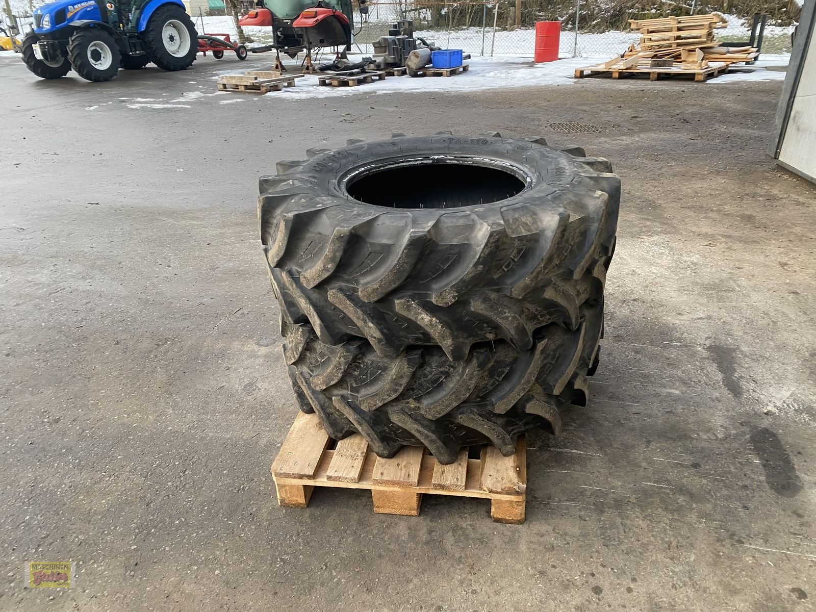 Rad типа Petlas TA-110 Ackerstollenreifen 420/70 R24, Gebrauchtmaschine в Kötschach (Фотография 7)