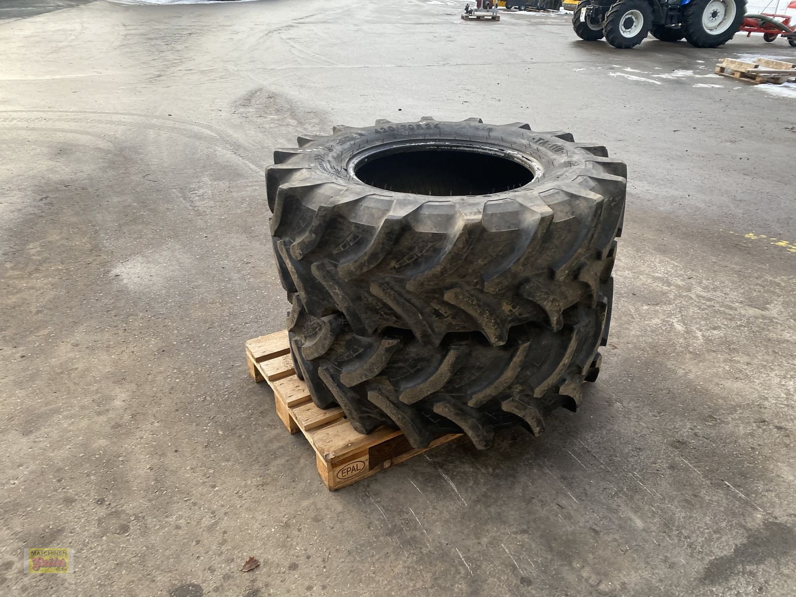 Rad типа Petlas TA-110 Ackerstollenreifen 420/70 R24, Gebrauchtmaschine в Kötschach (Фотография 5)