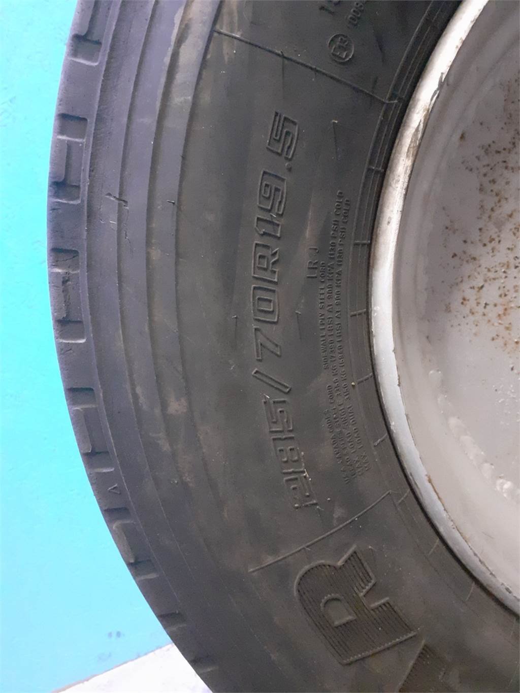 Rad van het type Sonstige 19.5 285/70R19.5, Gebrauchtmaschine in Hemmet (Foto 14)