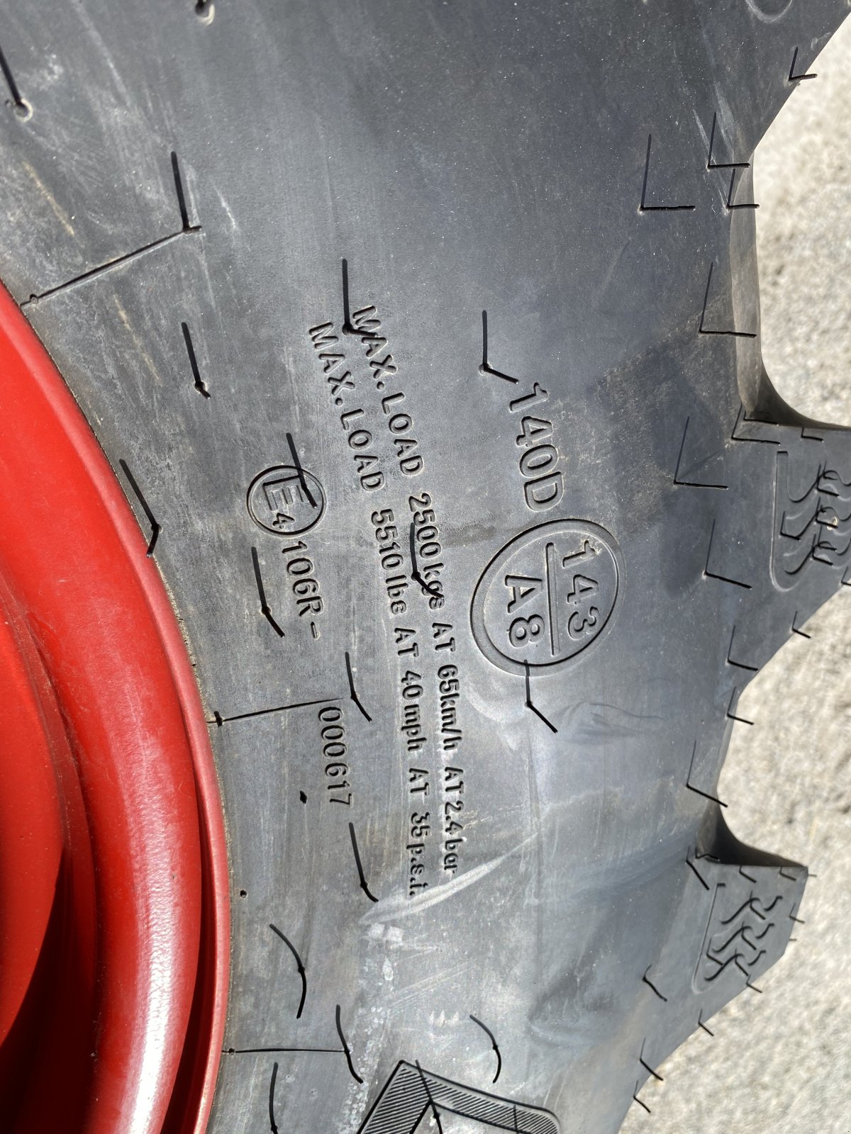 Rad typu Trelleborg 480/65 R24, Neumaschine v Herrsching (Obrázek 8)