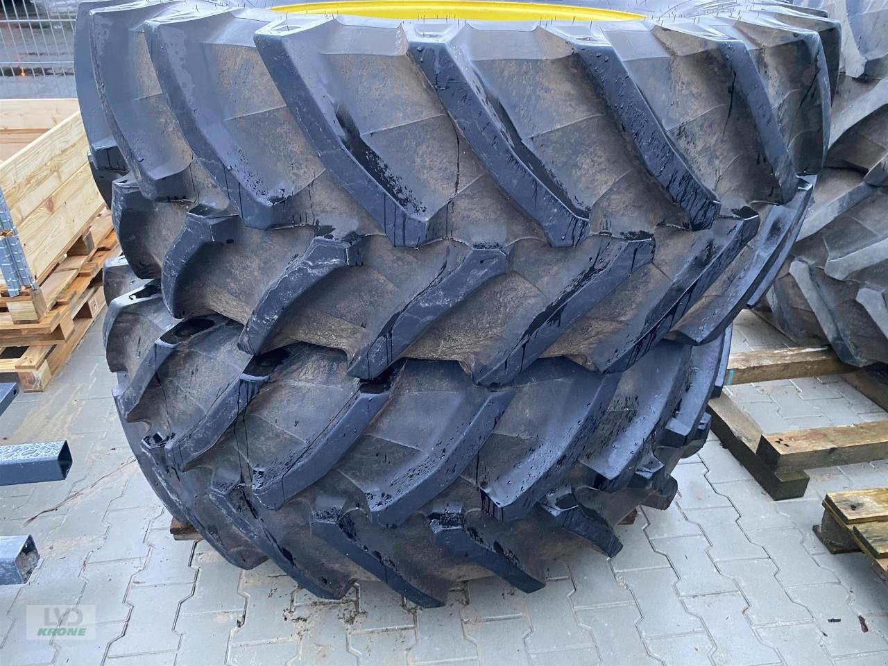 Rad Türe ait Trelleborg 600/65R38, Gebrauchtmaschine içinde Spelle (resim 4)