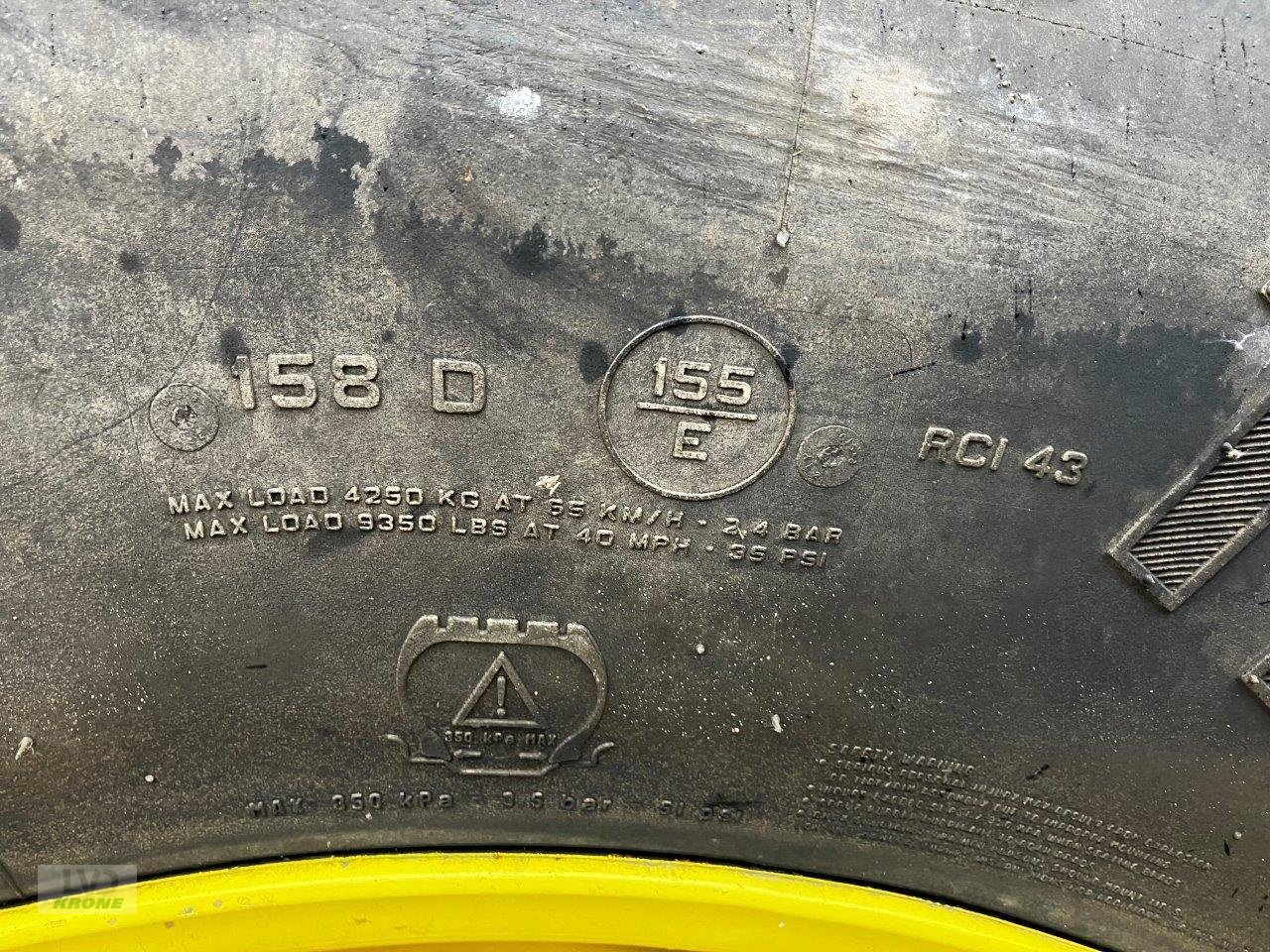 Rad типа Trelleborg 600/70R30, Gebrauchtmaschine в Spelle (Фотография 10)