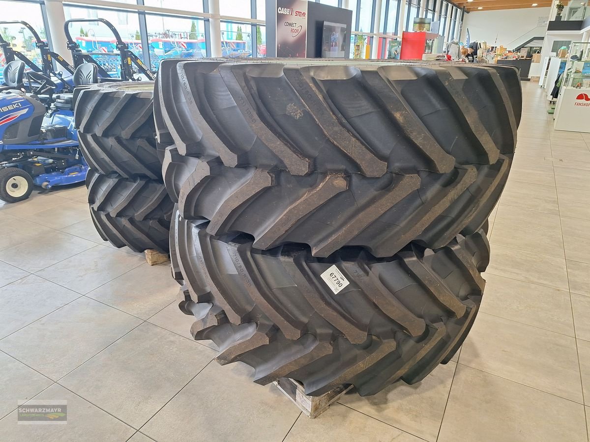 Rad Türe ait Trelleborg 710/60R38+600/60R28 Kompletträder, Neumaschine içinde Gampern (resim 3)