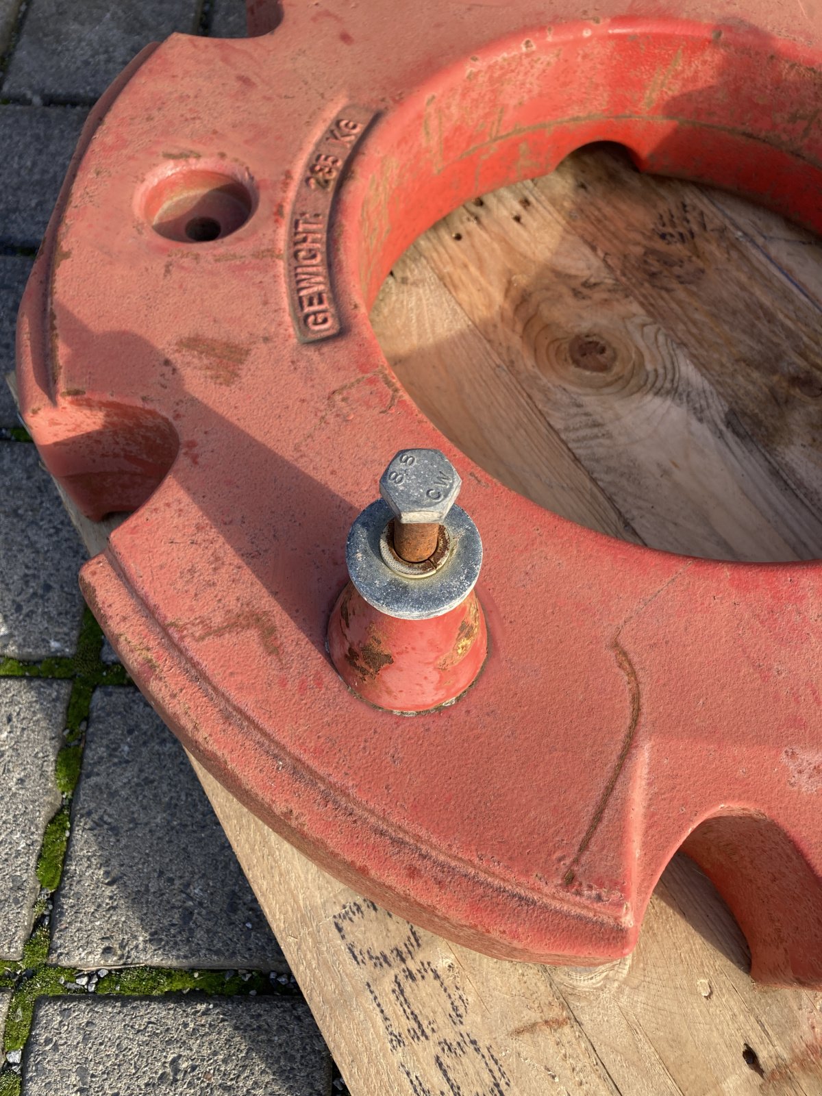 Radgewicht typu Fendt 2 x 285 KG Radegwichte (Erweiterung), Gebrauchtmaschine v Wülfershausen an der Saale (Obrázek 5)