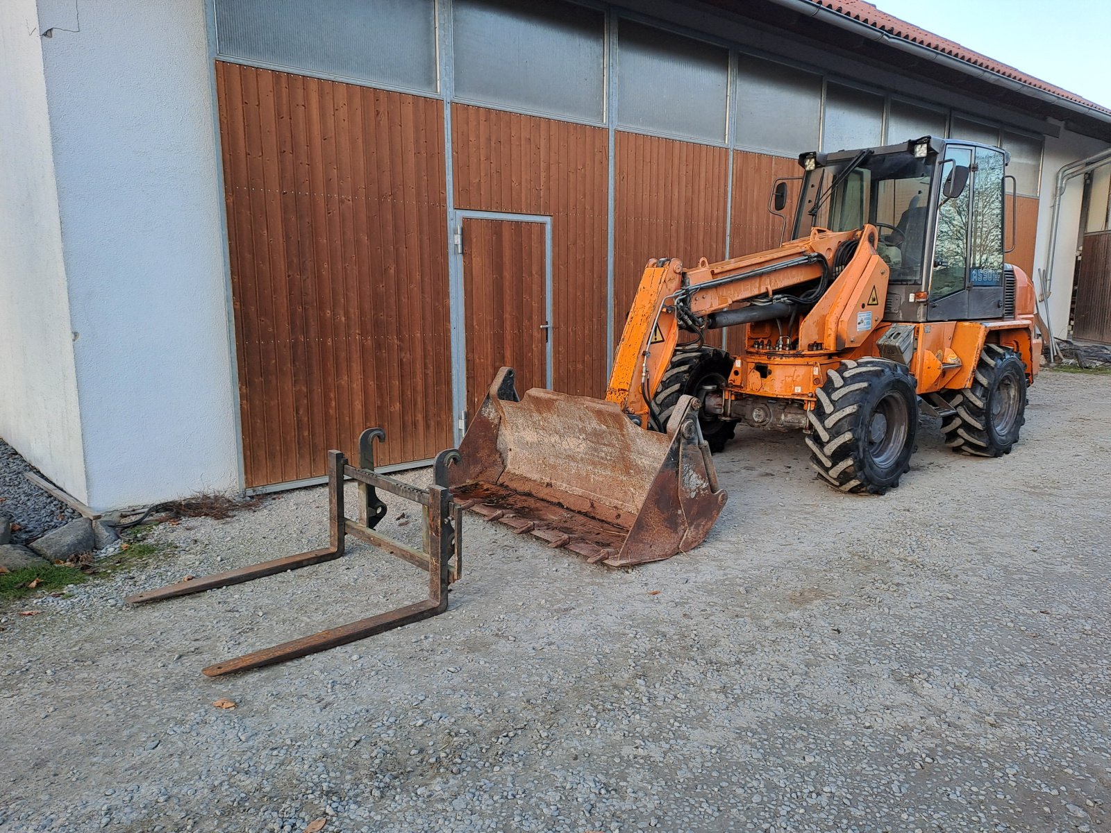 Radlader van het type Ahlmann AS 90, Gebrauchtmaschine in Patersdorf (Foto 1)