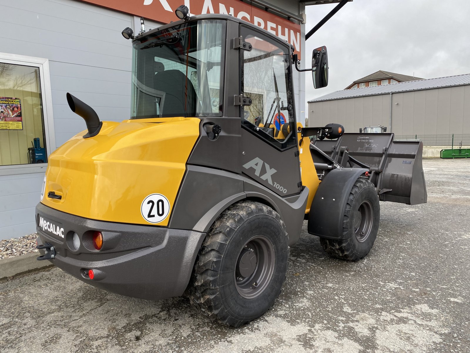 Radlader van het type Ahlmann AX 1000, Gebrauchtmaschine in Klempau (Foto 3)