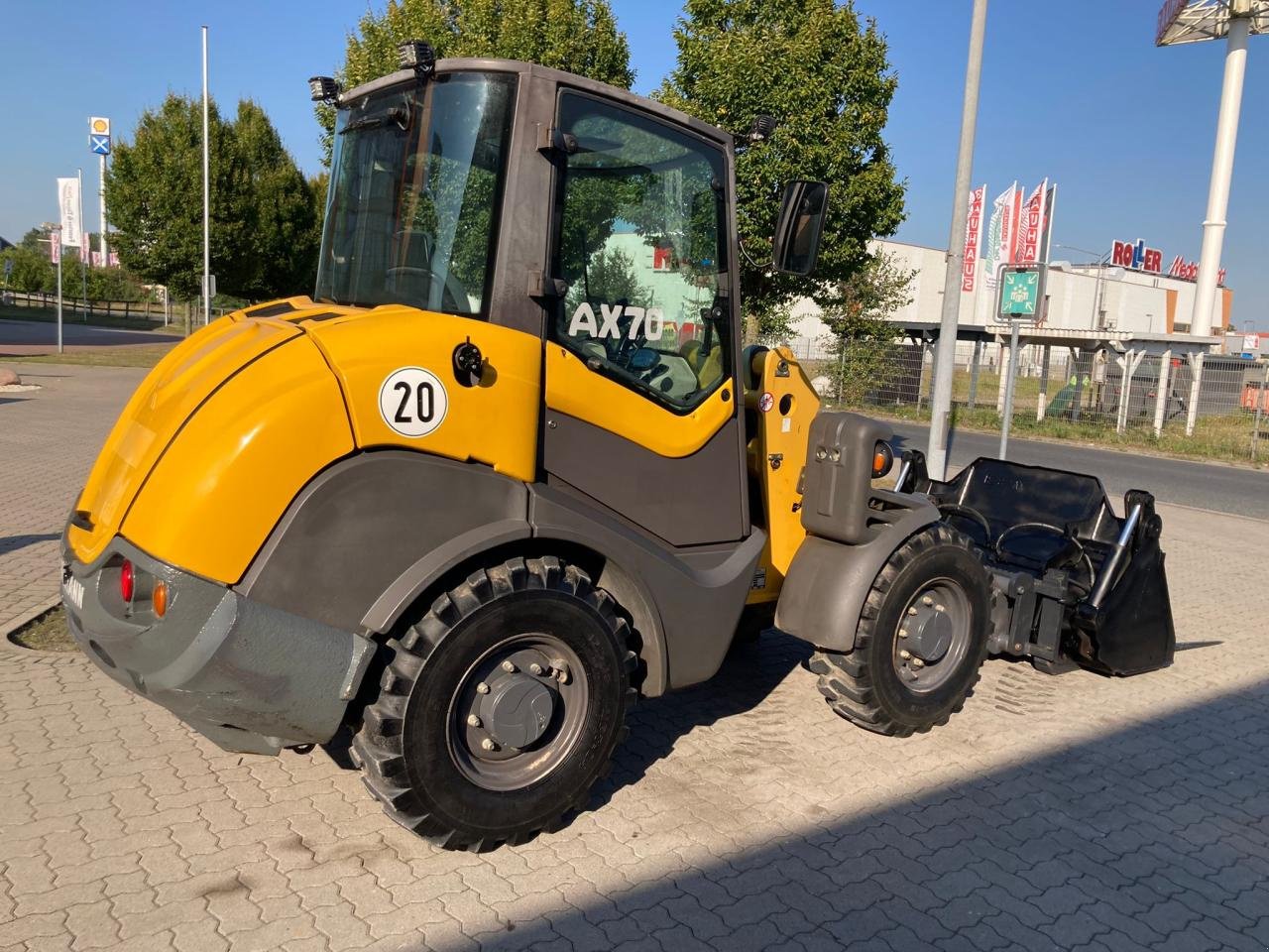 Radlader Türe ait Ahlmann AX 70, Gebrauchtmaschine içinde Stuhr (resim 5)