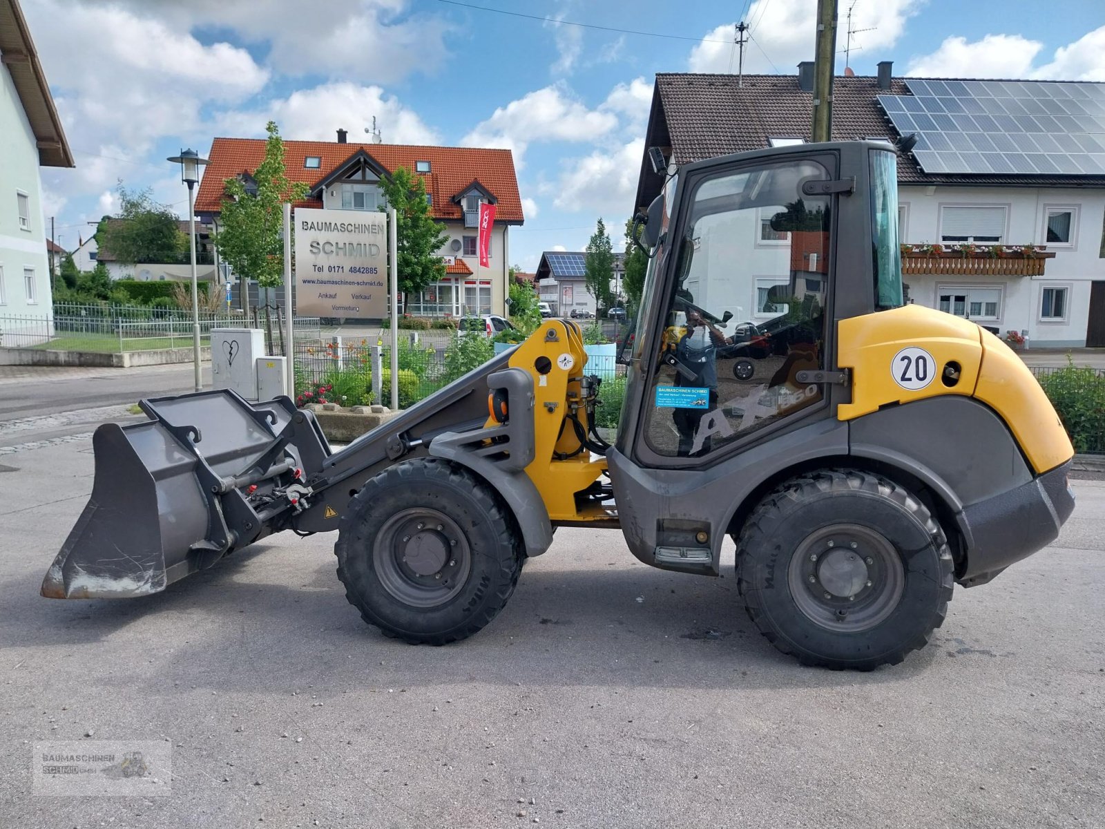 Radlader del tipo Ahlmann AX 850, Gebrauchtmaschine en Stetten (Imagen 1)