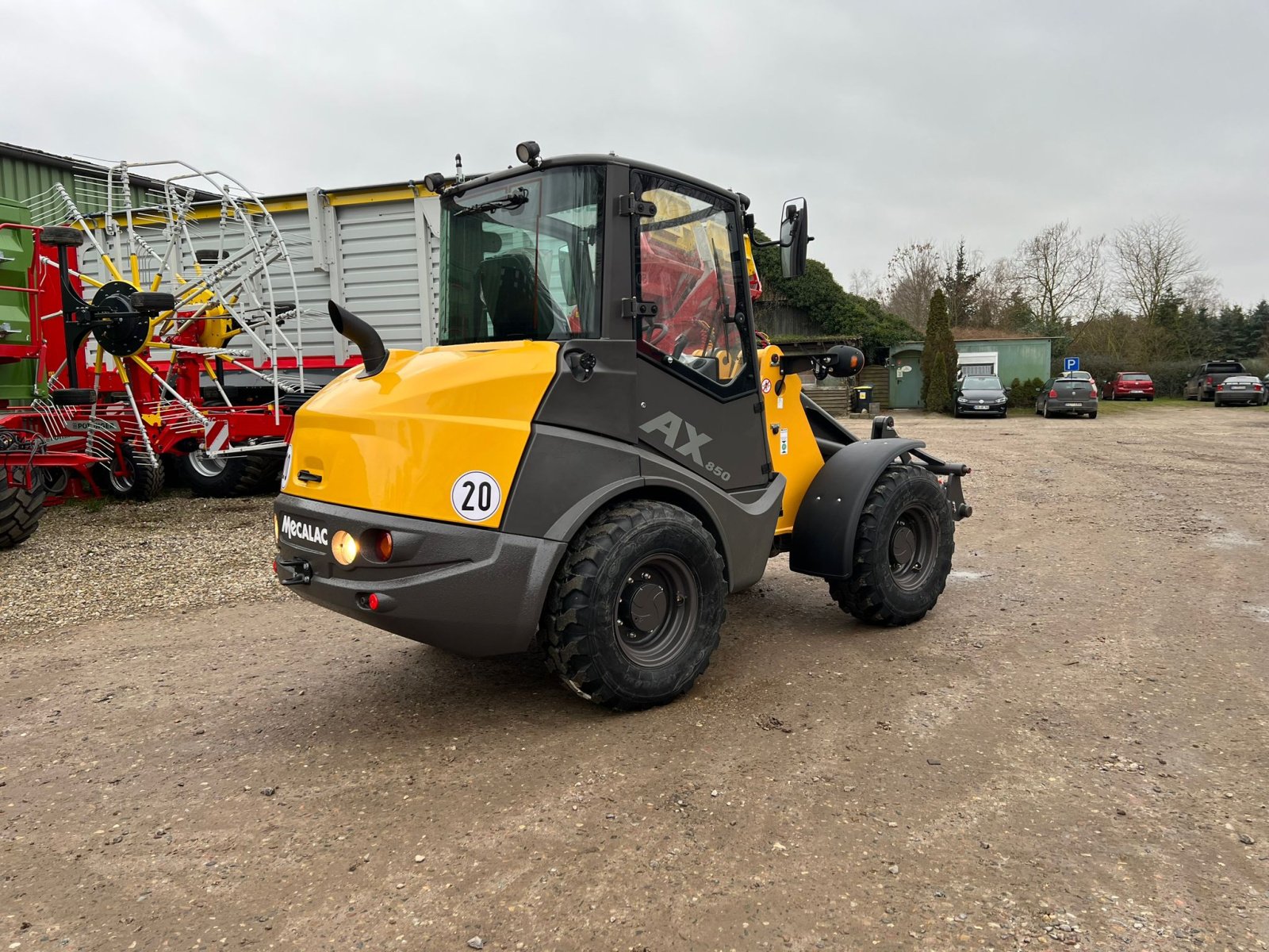 Radlader del tipo Ahlmann AX 850, Gebrauchtmaschine In Klempau (Immagine 5)