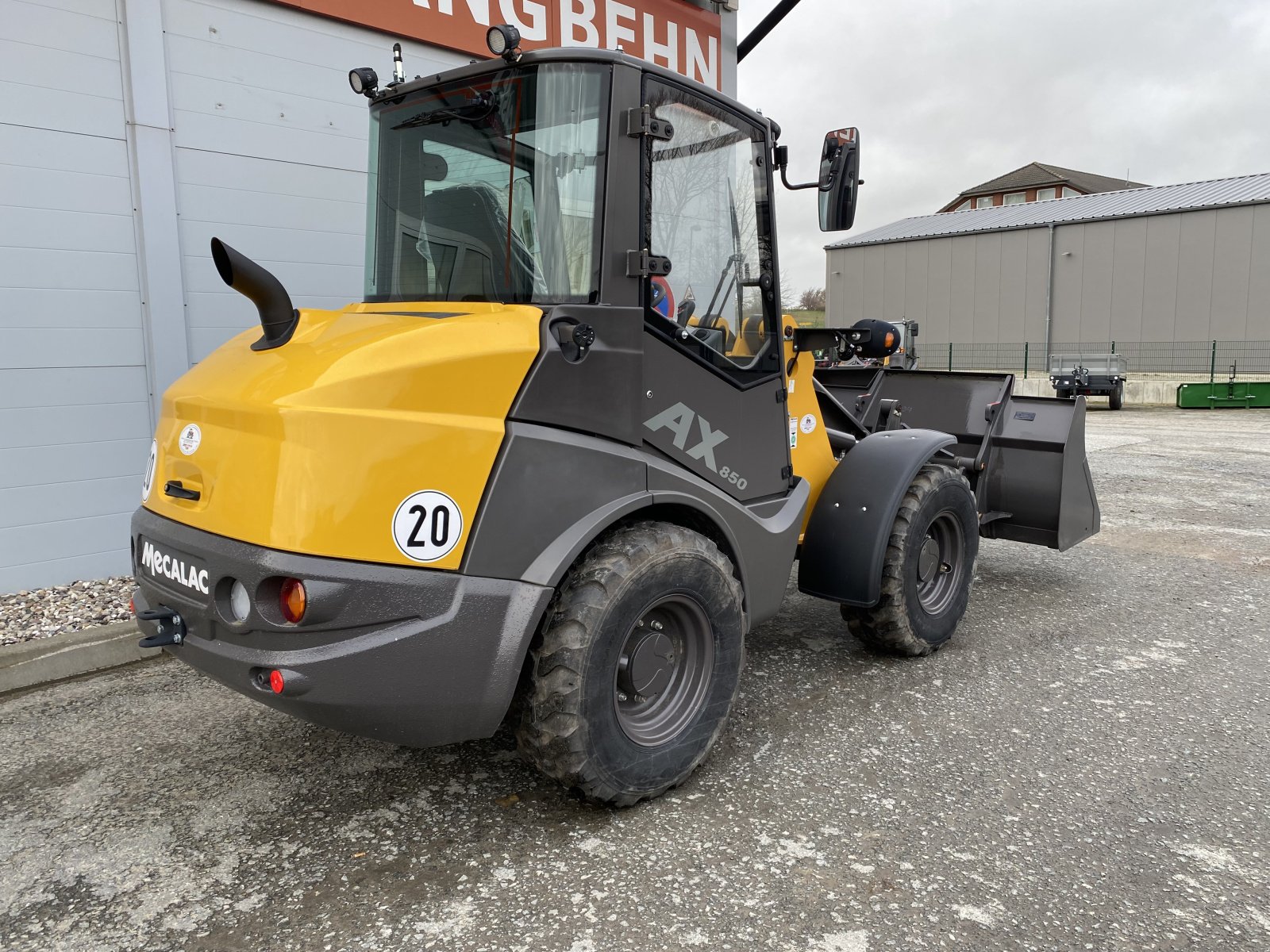 Radlader des Typs Ahlmann AX 850, Gebrauchtmaschine in Klempau (Bild 3)