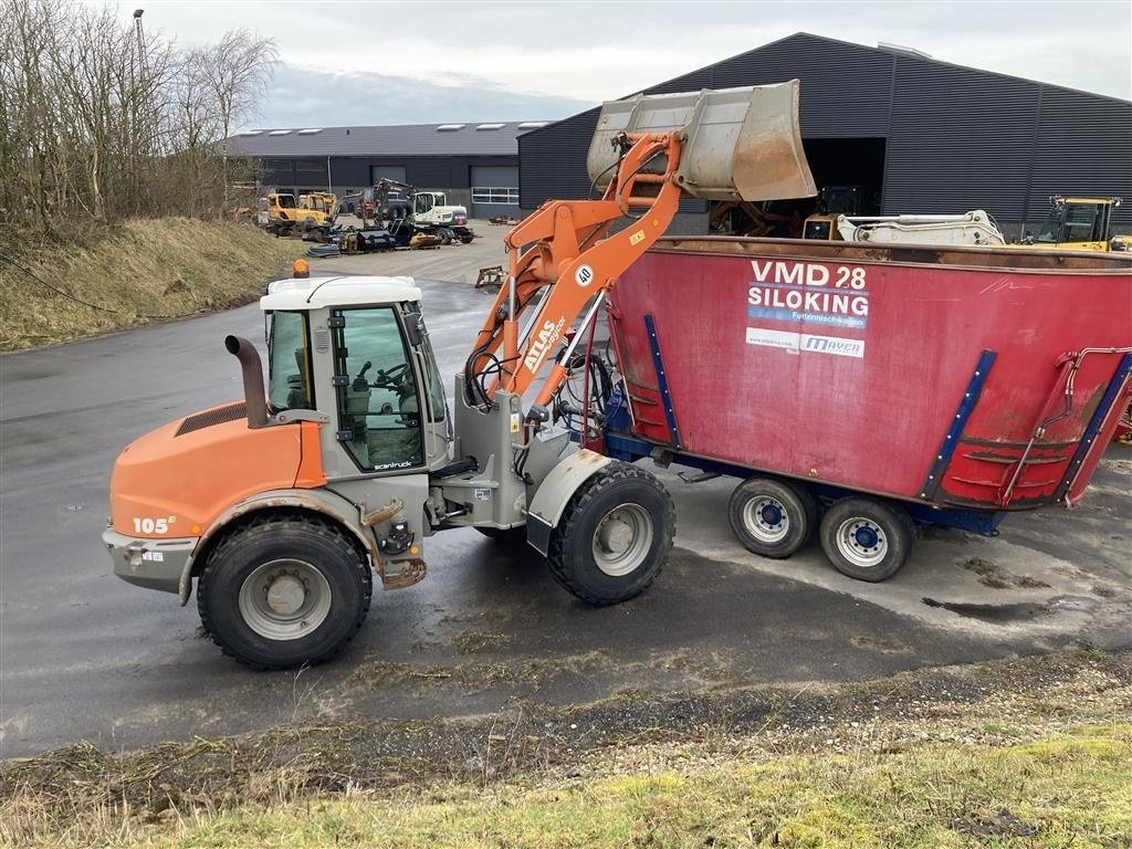 Radlader Türe ait Atlas 105E Weycor Hutigkobling på hydraulikudtag Centralsmøring, Gebrauchtmaschine içinde Roslev (resim 2)