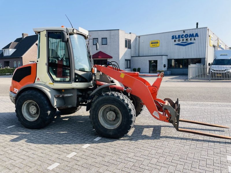 Radlader van het type Atlas 70 Wiellader met bak en palletvork, Gebrauchtmaschine in BOEKEL (Foto 1)