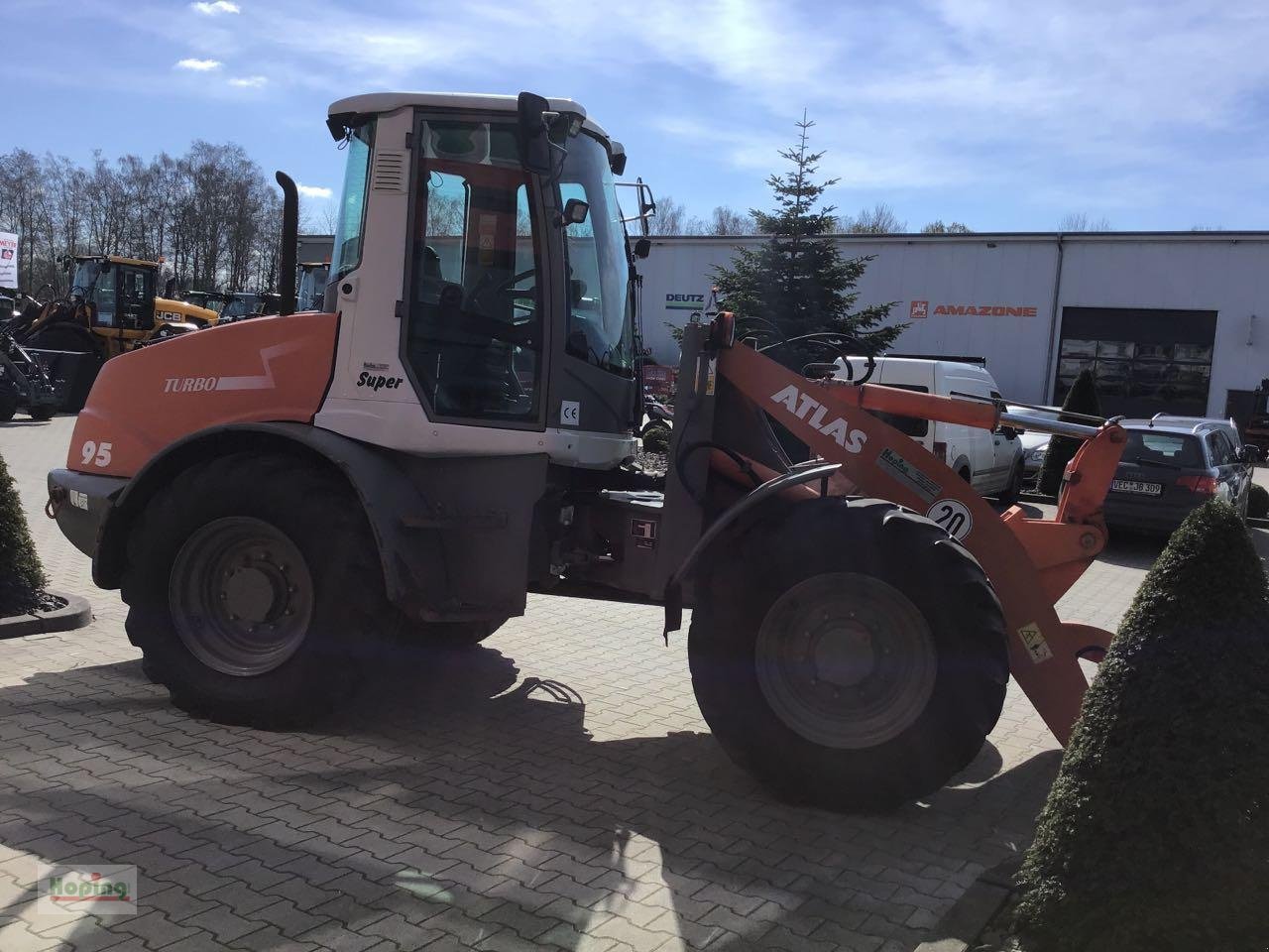 Radlader van het type Atlas 95 Turbo, Gebrauchtmaschine in Bakum (Foto 3)