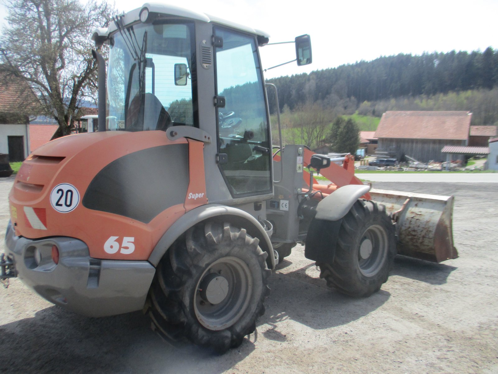 Radlader типа Atlas AR 65 Super mit Breitreifen Michelin 405/70R20, Gebrauchtmaschine в Haselbach (Фотография 7)