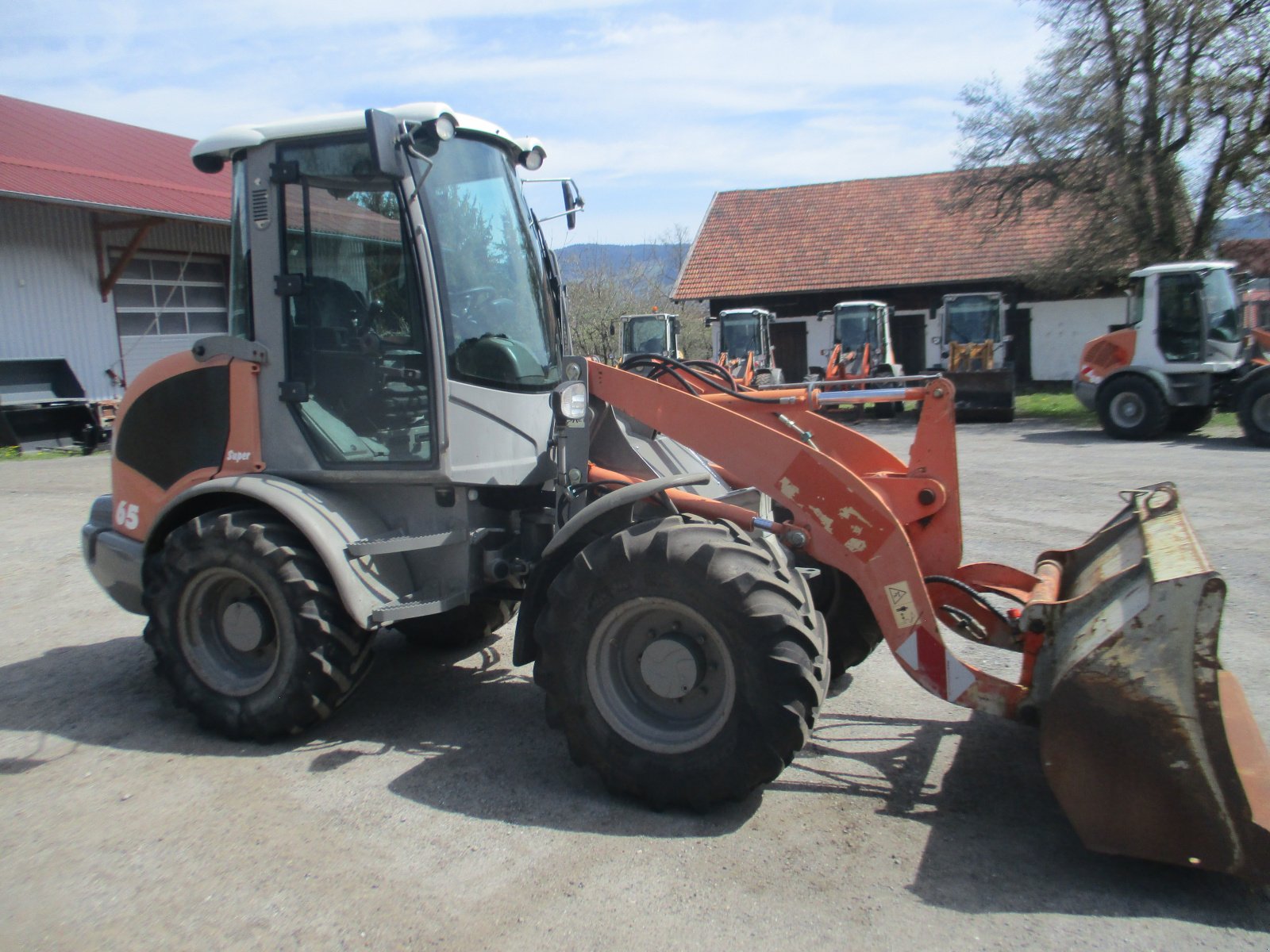 Radlader tip Atlas AR 65 Super mit Breitreifen Michelin 405/70R20, Gebrauchtmaschine in Haselbach (Poză 8)