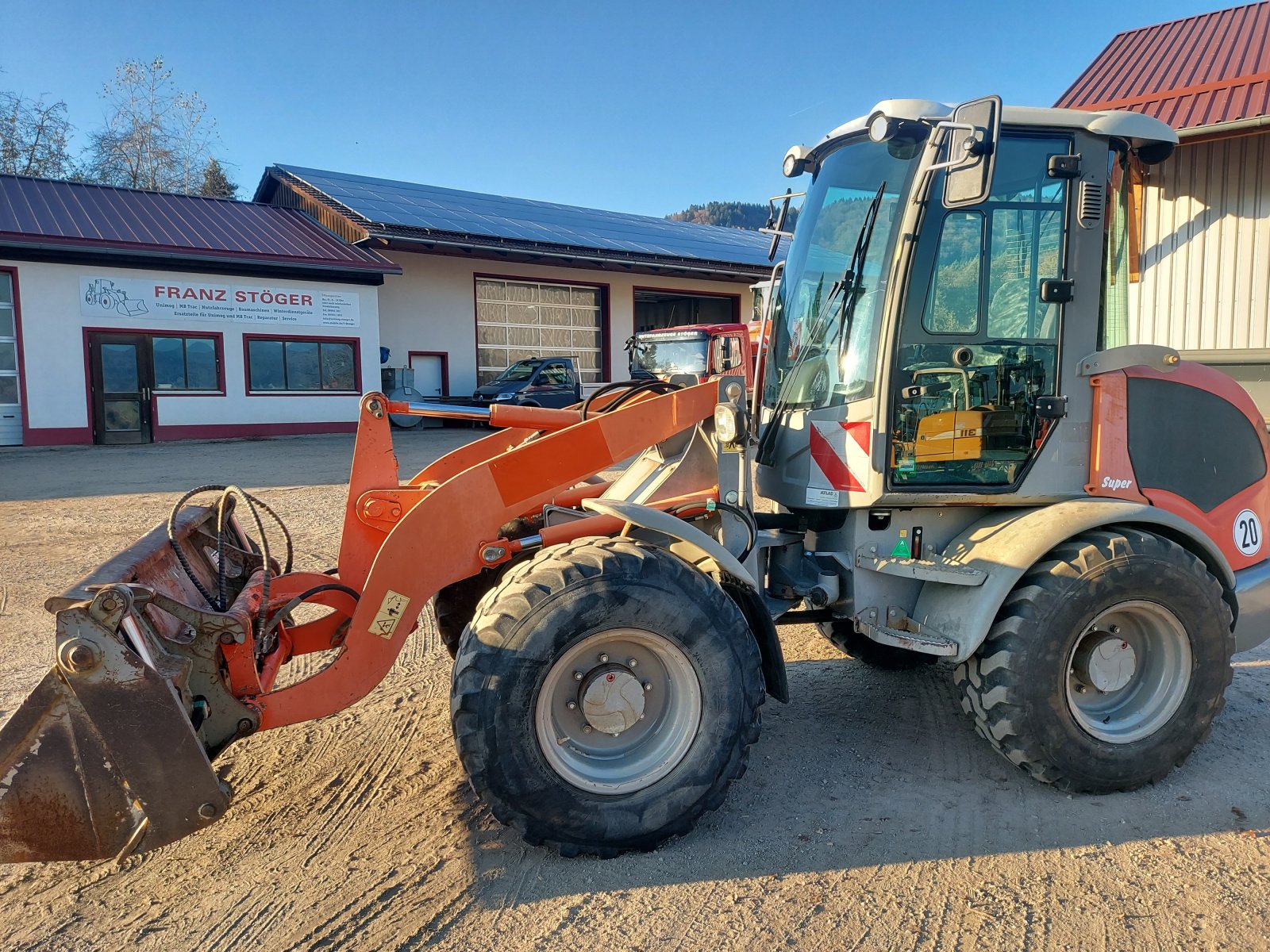 Radlader tip Atlas AR 65 Super mit Breitreifen, Gebrauchtmaschine in Haselbach (Poză 5)