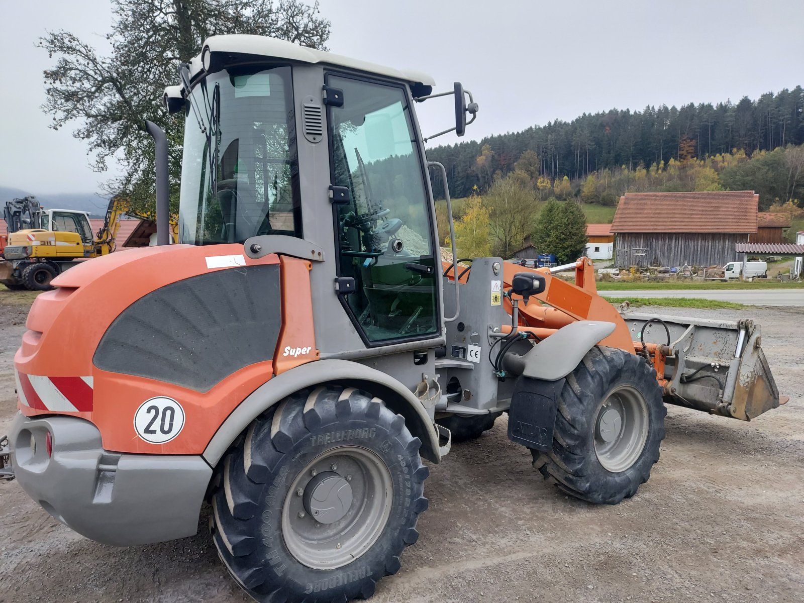 Radlader van het type Atlas AR 65 Super mit Breitreifen, Gebrauchtmaschine in Haselbach (Foto 9)