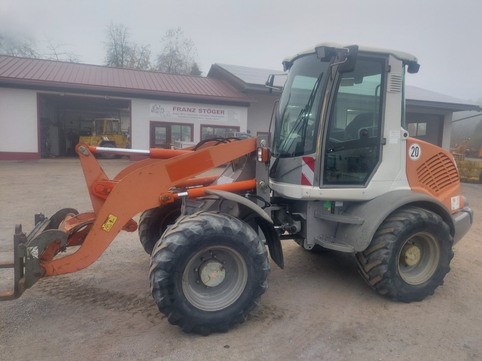 Radlader tip Atlas AR 80 Bj. 2012, Gebrauchtmaschine in Haselbach (Poză 10)